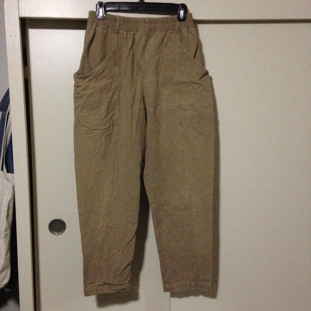 Elizabeth Suzann Clyde Pants -Olive Cotton Twill M